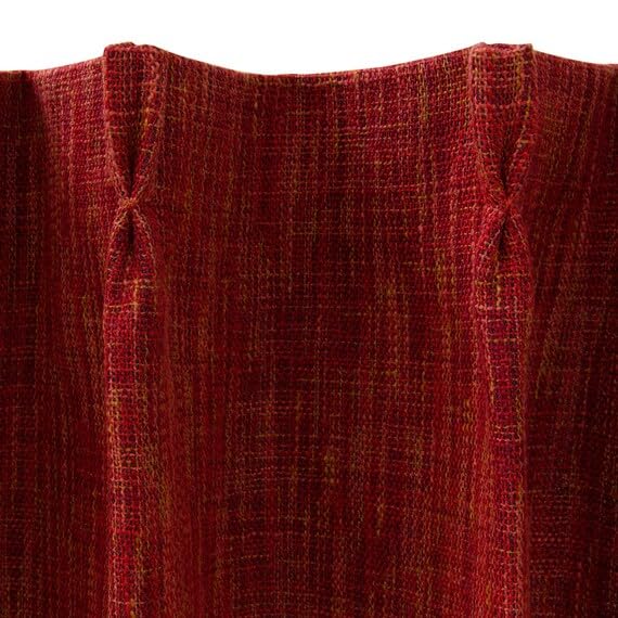 Amazon|ニトリ(NITORI) 遮光2級・遮熱カーテン WTミックス レッド Amazon|ニトリ(NITORI) 遮光2級・遮熱カーテン WTミックス レッド